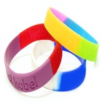 Multi-Color Silicone Wristbands