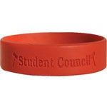 Laser Engraved Silicone Wristbands example 3