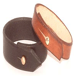 Plain Leather Wristbands example 1