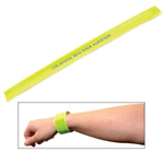 Reflective Slapper Wristbands example 1