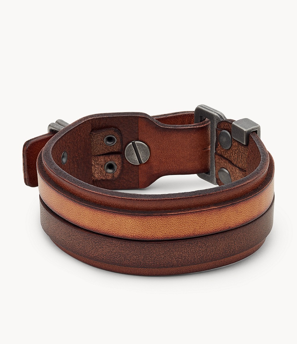 Adjustable leather bracelets example 2