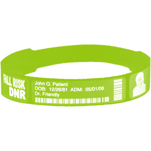 Bar coded Wristbands