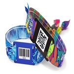Barcode Cloth Wristbands