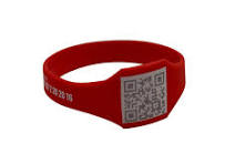Barcode Cloth Wristbands example 3