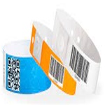 Barcode Plastic Wristbands