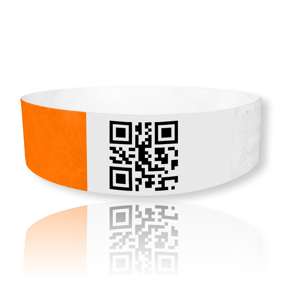 Barcoded Vinyl Wristbands example 2