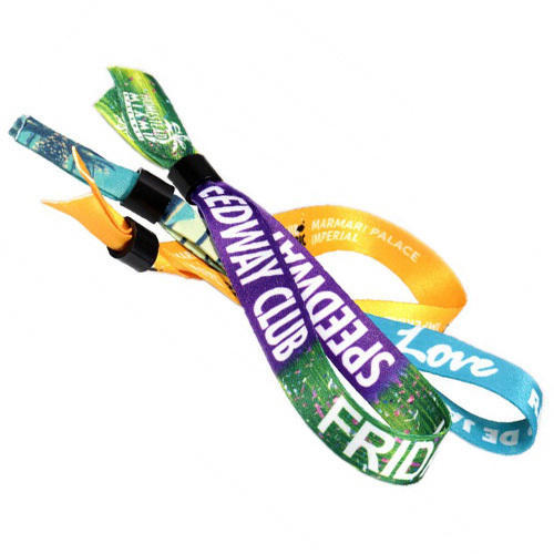 Barrel Lock Fabric wristbands example 3