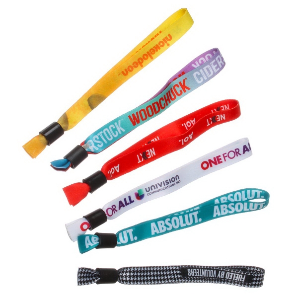 Barrel Lock Fabric wristbands example 2