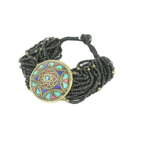 Beaded ethnic bracelet example 2