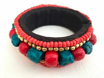 Beaded ethnic bracelet example 1