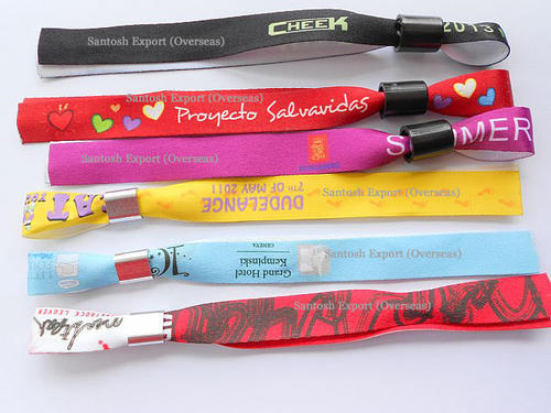 Fabric Adjustable Bead Lock wristbands example 2