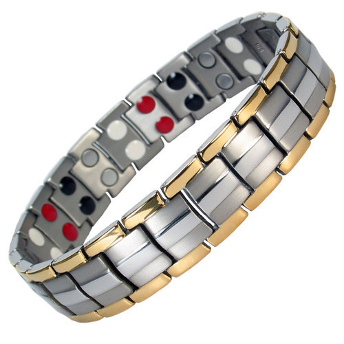 Bio magnetic metal bracelet example 1