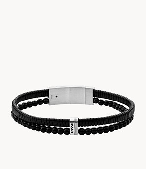 Braided leather rope bracelet example 3