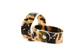 Camouflage print wristbands example 1