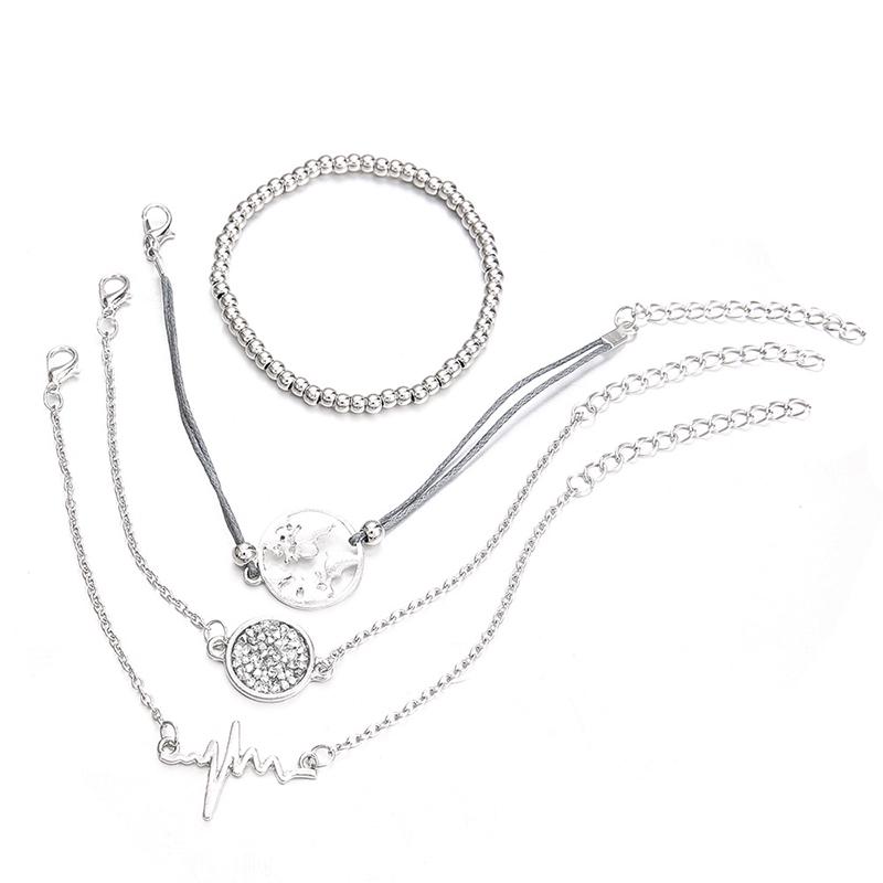 Chain pattern wristbands example 2