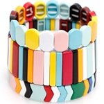 Colour block bracelet