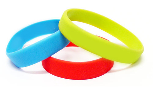 Custom Full Color Plastic Wristbands example 1