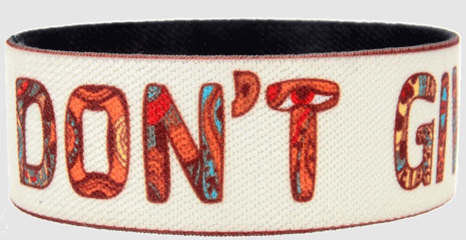 Extra Wide Wristbands example 2