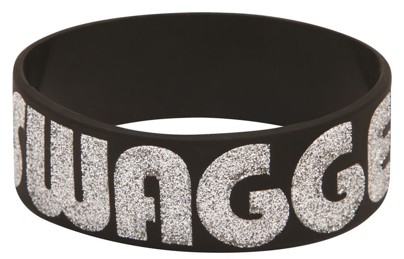 Glitter Printed wristbands     example 2