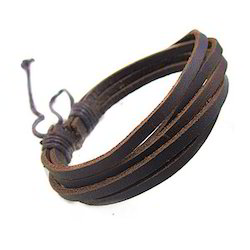 Leather strand bracelet example 3