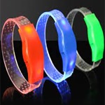 LED RFID Fabric Wristbands
