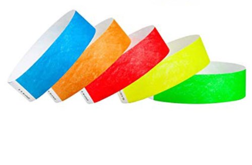 Litter free Tyvek Wristbands example 3
