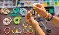 Marbelized Wristbands example 2