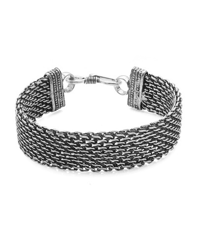 Oxidised bracelet example 2