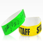 Patterned Tyvek Wristbands example 3