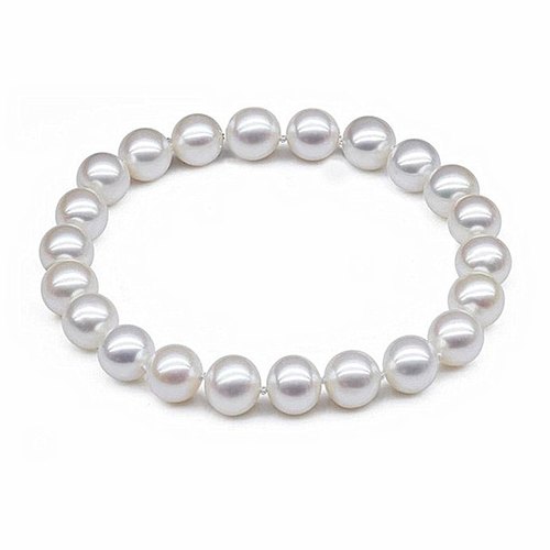 Pearl beaded bracelet example 1