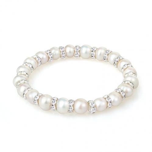 Pearl beaded bracelet example 2