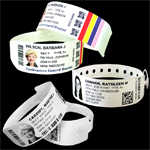 Personal Id Wristbands