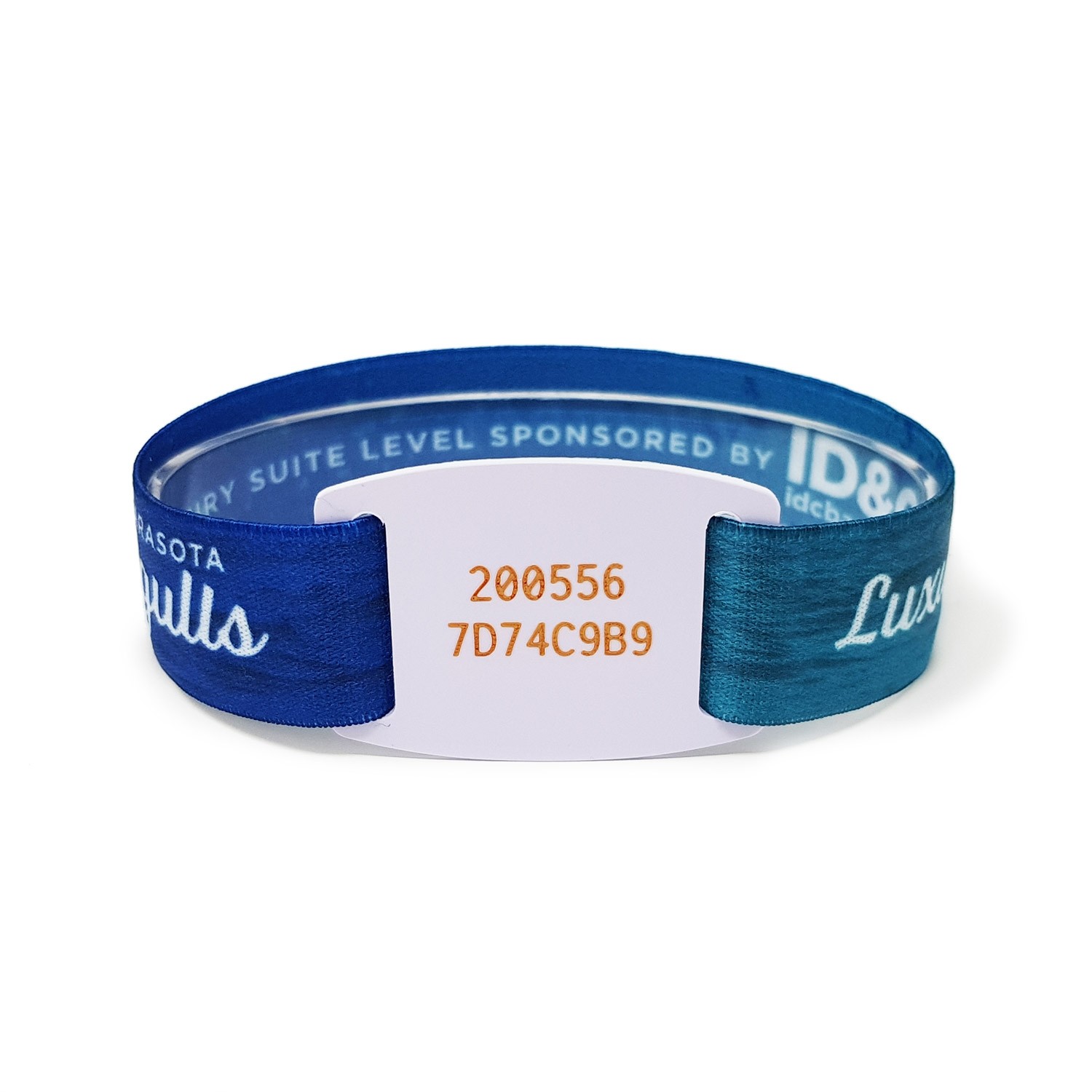 Polyester RFID wristbands example 2