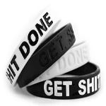 Silicone Debossed Printed Wristbands