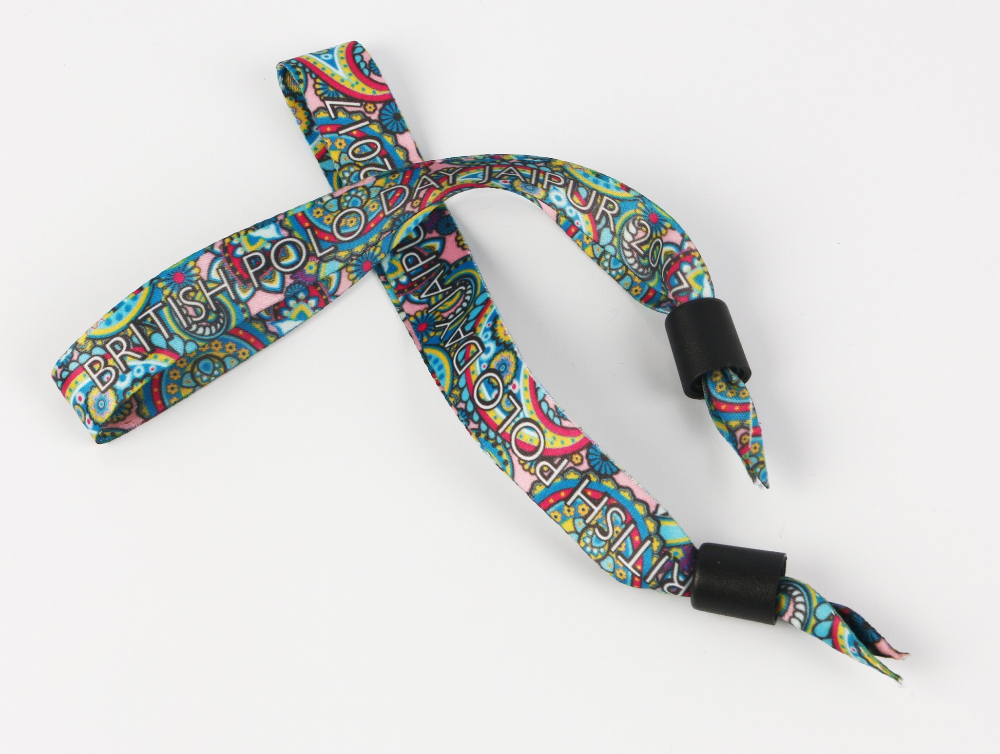 Printed Fabric Wristbands example 3