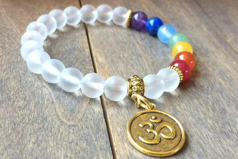 Quartz healing spritual wristbands example 2