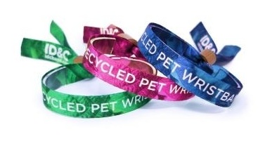 Recycled Fabric Wristband example 2