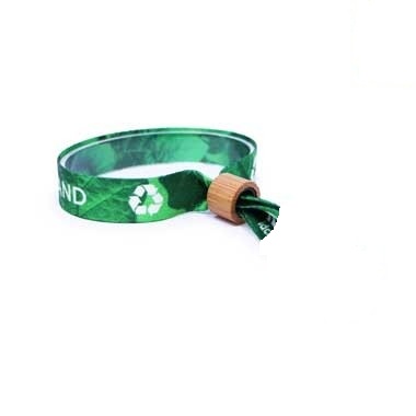 Recycled Fabric Wristband example 3