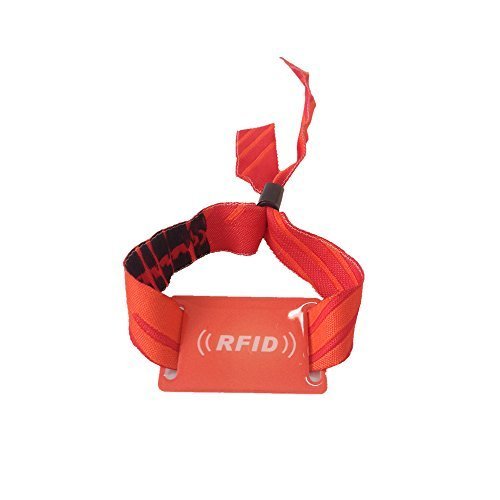 Recycled  RFID Pouch wristbands example 3
