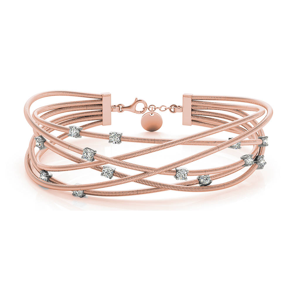Rose gold bracelets example 2
