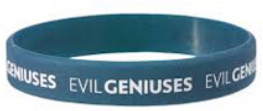 Screen Printed Wristbands example 1