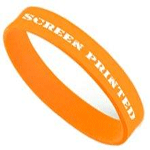 Screen Printed Wristbands example 3