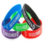 Seizure Disorder Color Filled Wristbands
