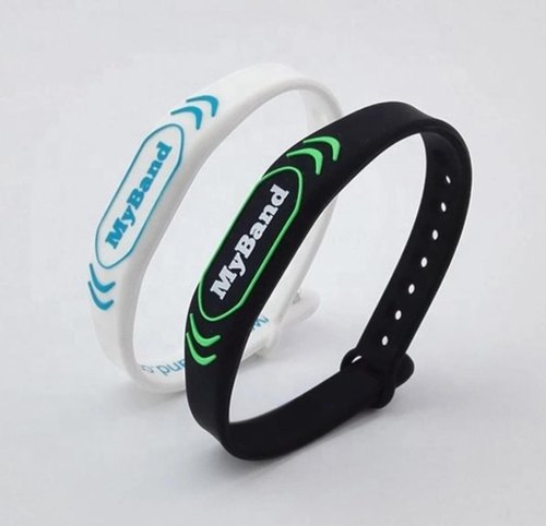 Adjustable silicone RFID wristbands example 2