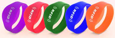 Silicone RFID wristbands example 2