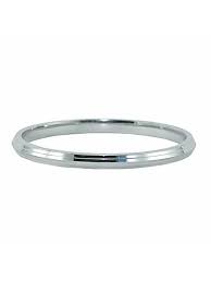Silver plated kada bracelet example 1