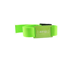 Smart RFID Fabric wristbands    example 1