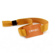 Smart RFID Fabric wristbands    example 2