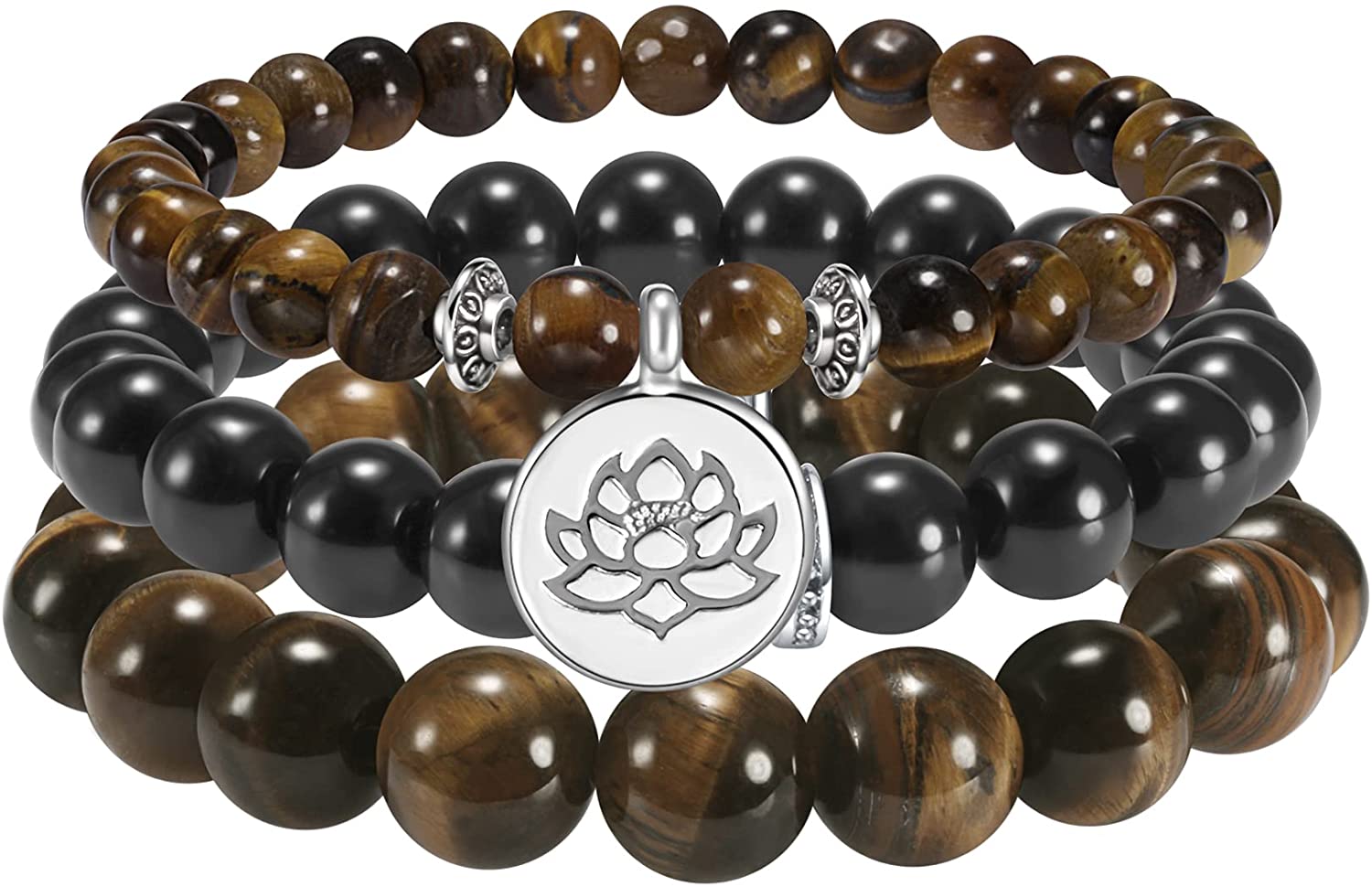 Stone beads wristbands example 1
