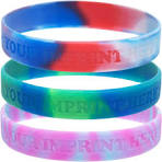 Swirl Wristbands example 2